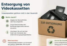 Entsorgung Videokassetten: So werden VHS-Kassetten in Deutschland richtig entsorgt Entsorgung Videokassetten