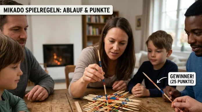 Mikado Spielregeln einfach erklärt: So funktionieren Ablauf, Punkte und Gewinner mikado spielregeln