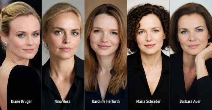 Was zeichnet bekannte deutsche Schauspielerinnen aus?